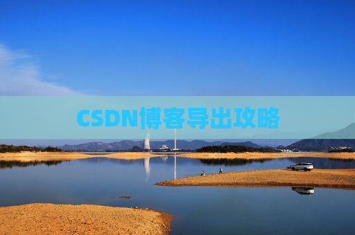 CSDN博客导出攻略 CSDN博客导出攻略